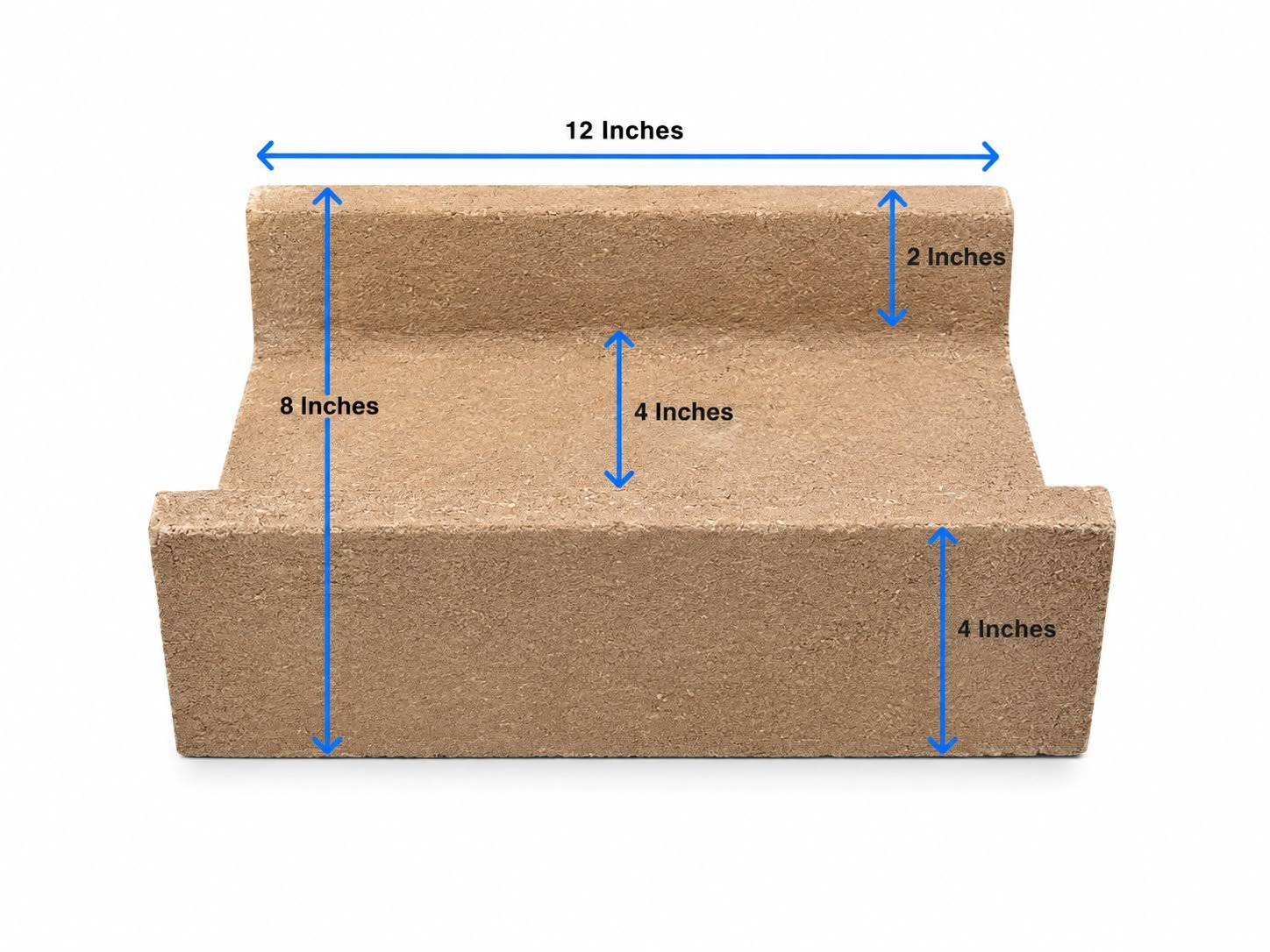 ISTIKA U-Core Block 12 x 4 x 8 inches