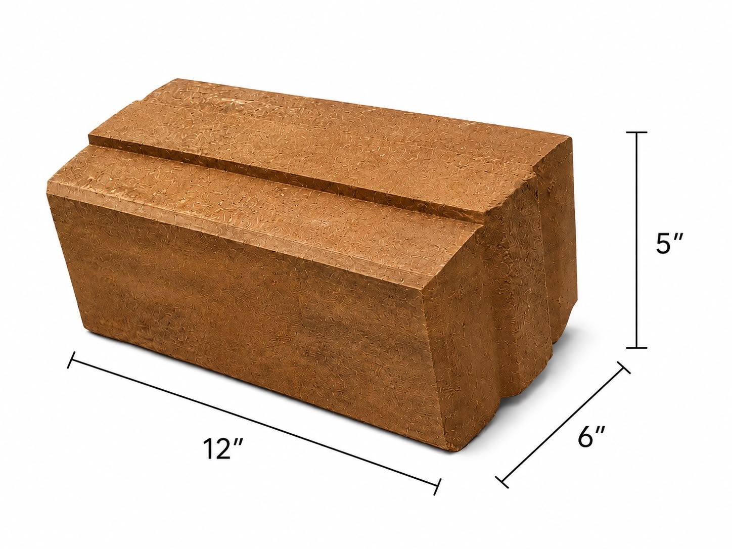 ISTIKA Interlocking Mud Block 12 x 5 x 6 inches