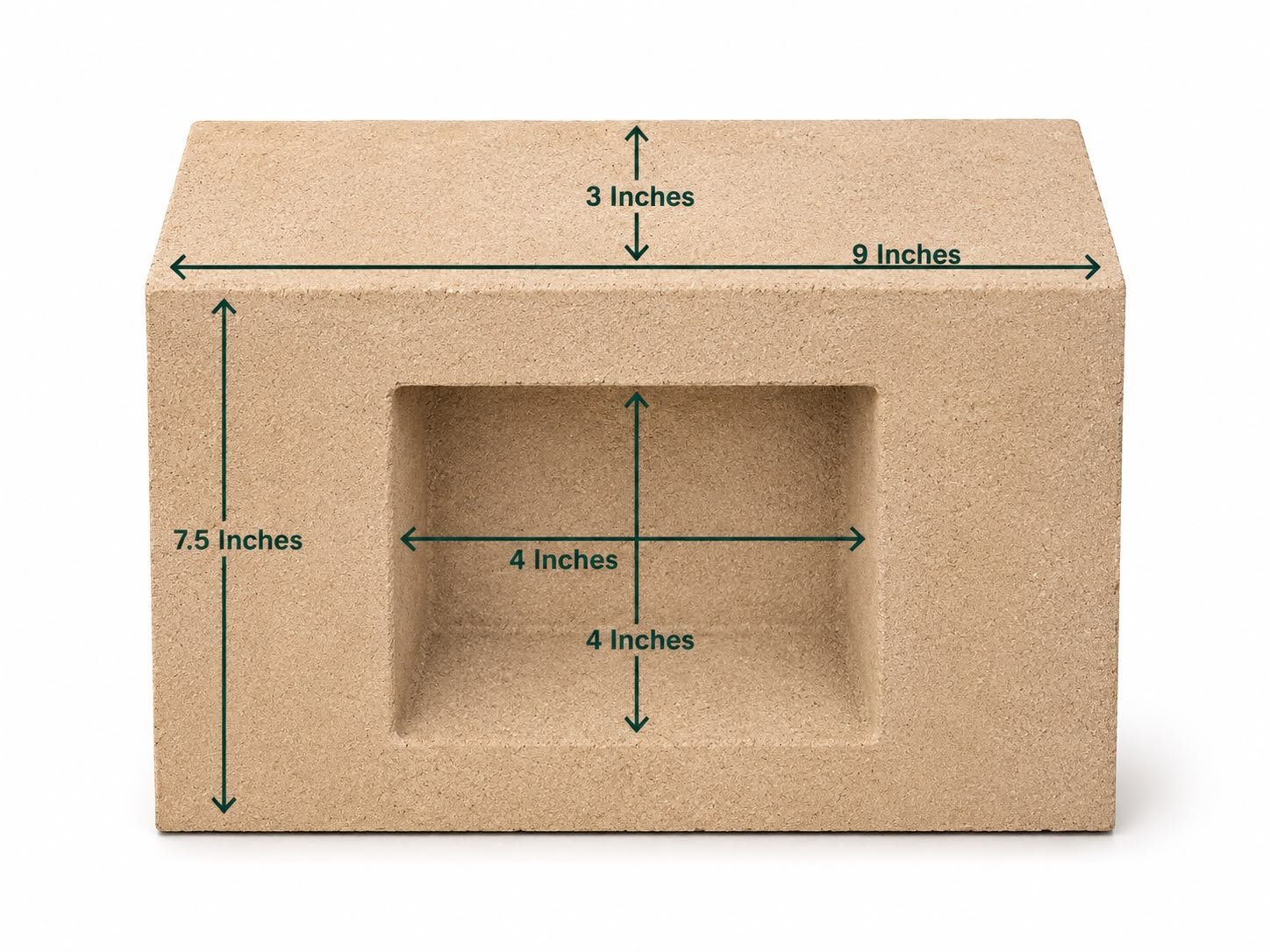 ISTIKA Filler Block 7.5 x 3 x 9 inches